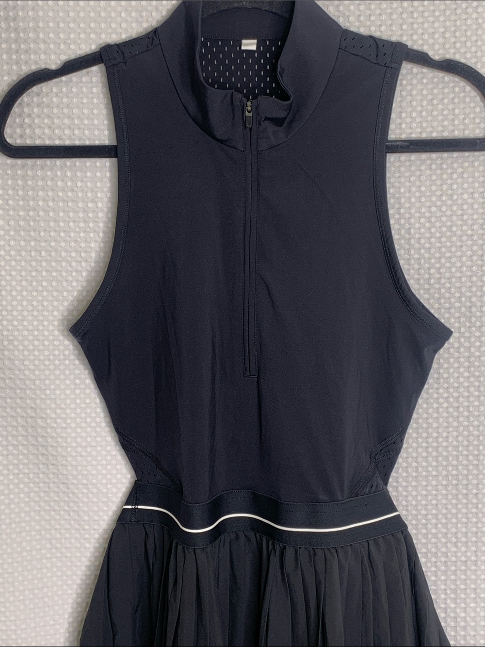 Wilson Black Winning Tennis Sleeveless Zip Dress small Tennis prep outdoor - Picture 6 of 13